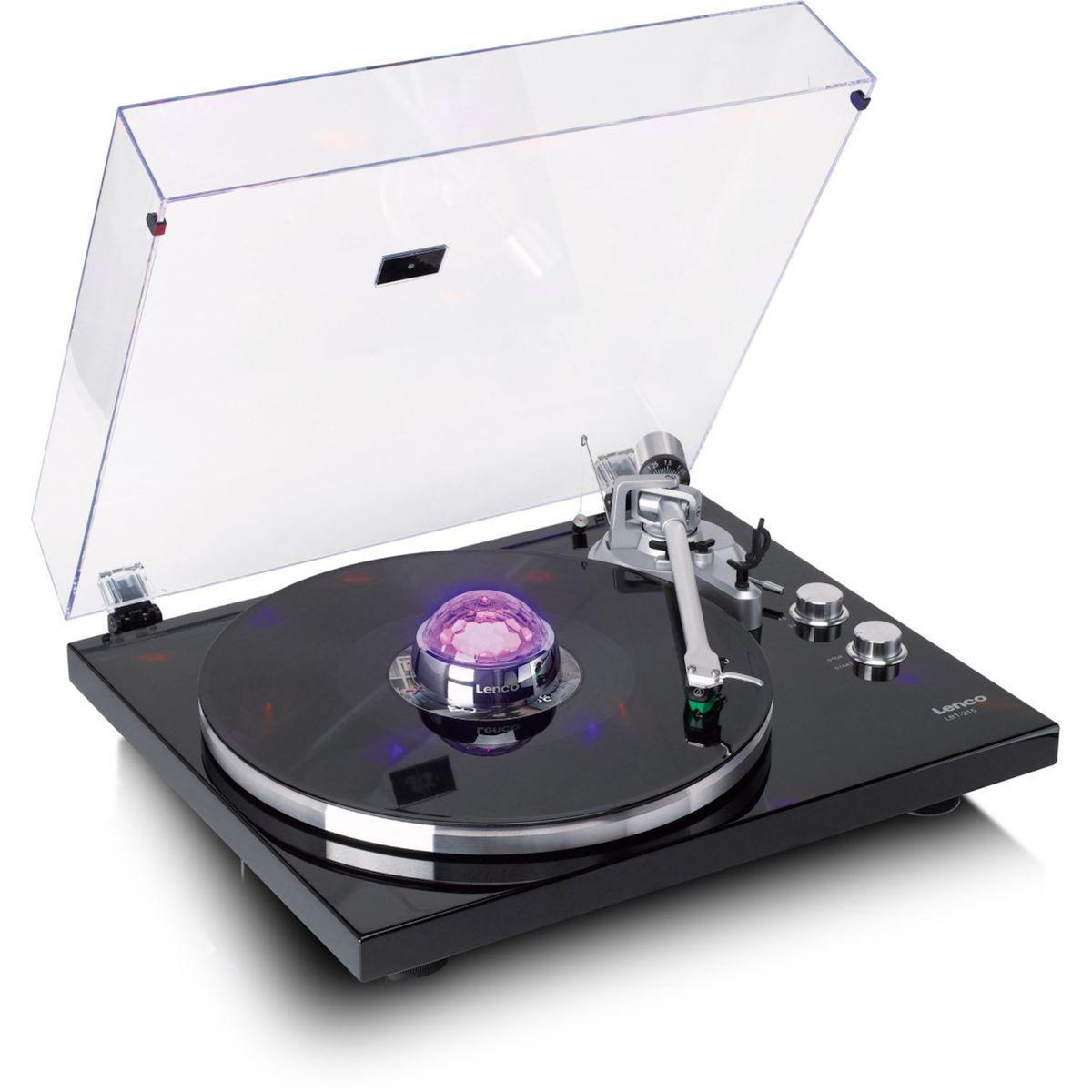 Lenco Centreur Stabilisateur vinyle avec effet lumineux