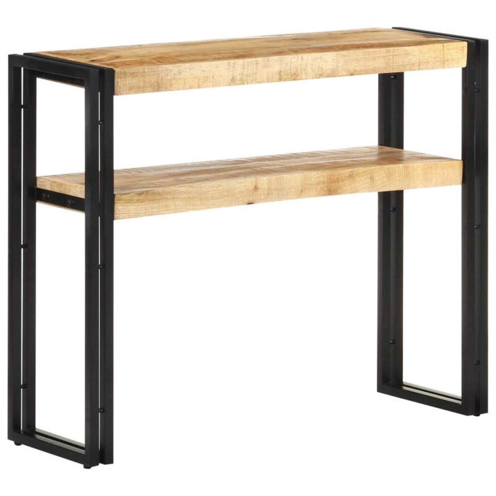 Voir la diapositive 6 : VIDAXL Table console 90x30x75 cm Bois de manguier brut