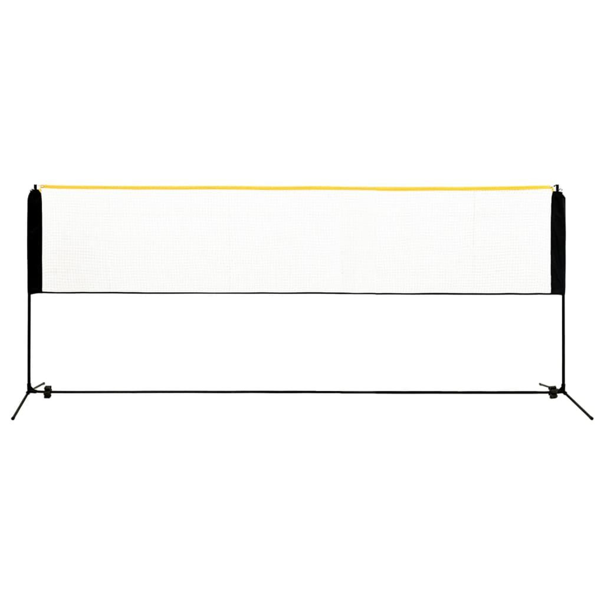 Voir la diapositive 2 : VIDAXL Filet de badminton reglable 400x103x94-158 cm Metal