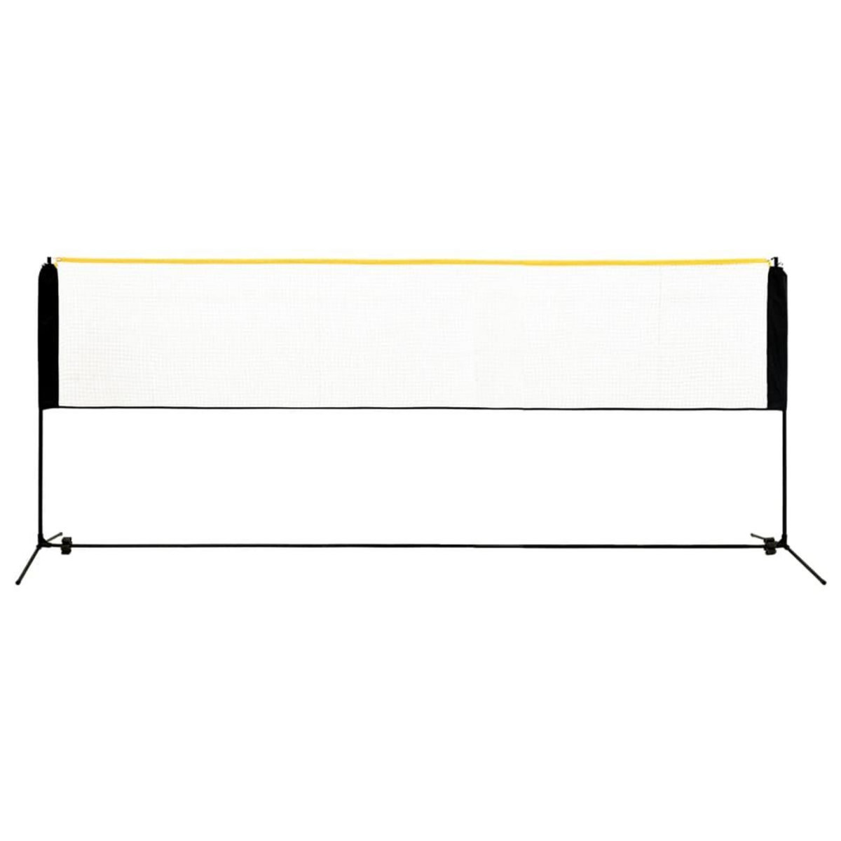 VIDAXL Filet de badminton reglable 400x103x94-158 cm Metal