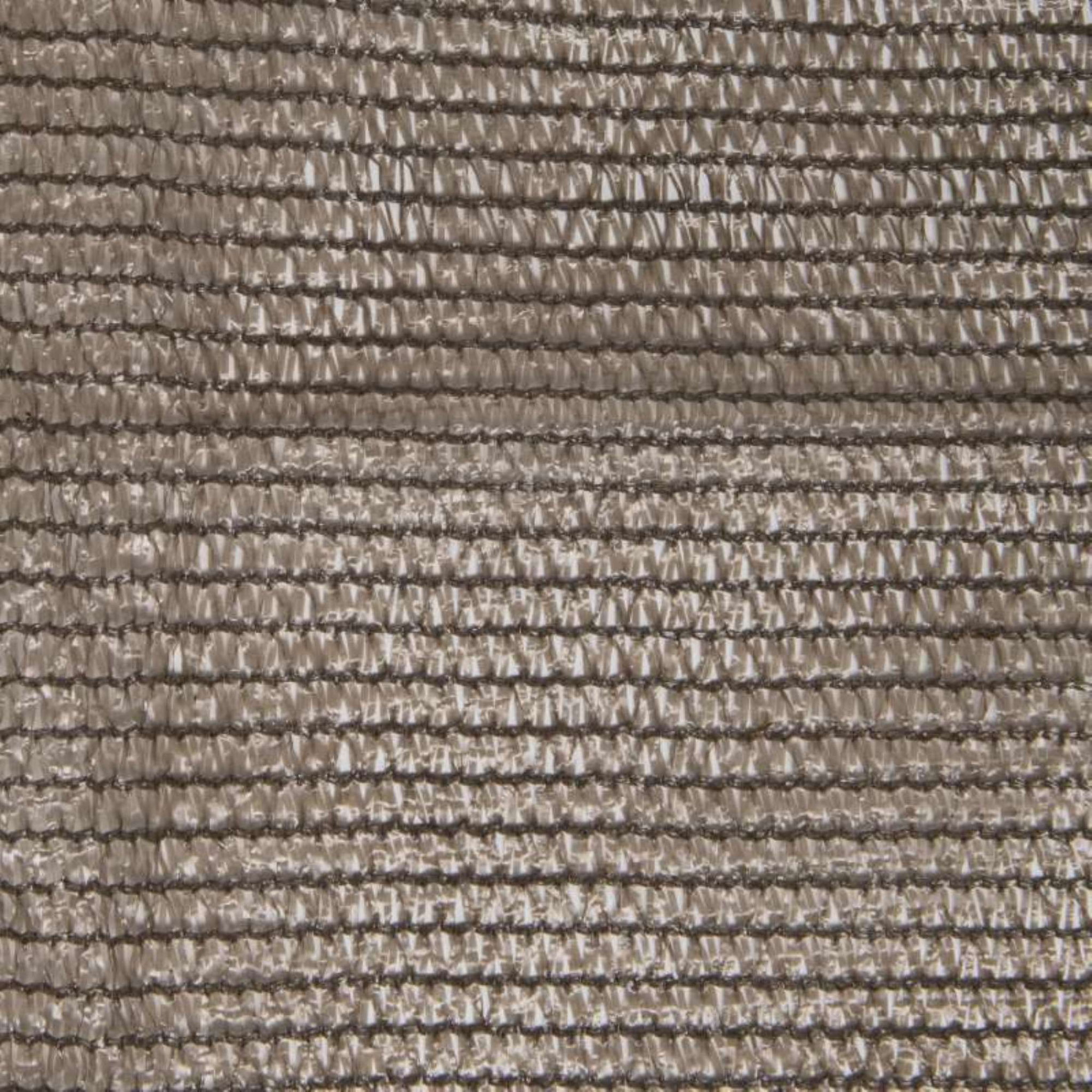 Voir la diapositive 3 :  Brise vue taupe 80g/m2  1,20 x 5m