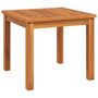 Voir la diapositive 2 : VIDAXL Table basse 40x40x36 cm bois d'acacia massif