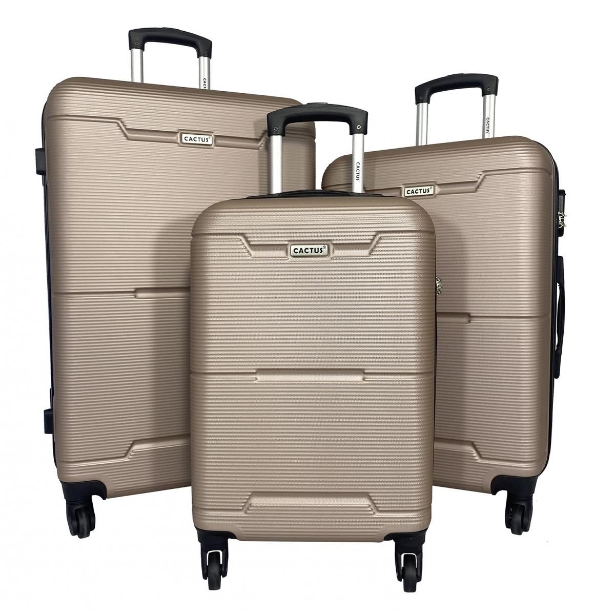 Cactus Lot 3 valises rigides dont 1 valise cabine