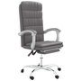 Voir la diapositive 2 : VIDAXL Fauteuil inclinable de bureau Gris Similicuir