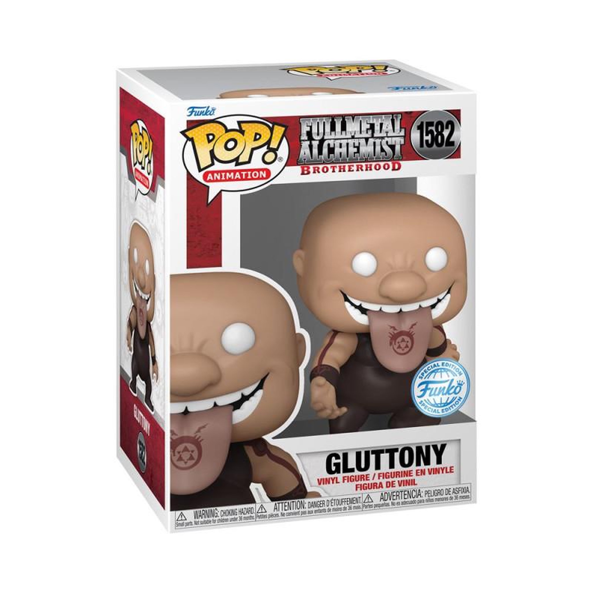 Funko Figurine Funko Pop Animation Fullmetal Alchemist Brotherhood Gluttony
