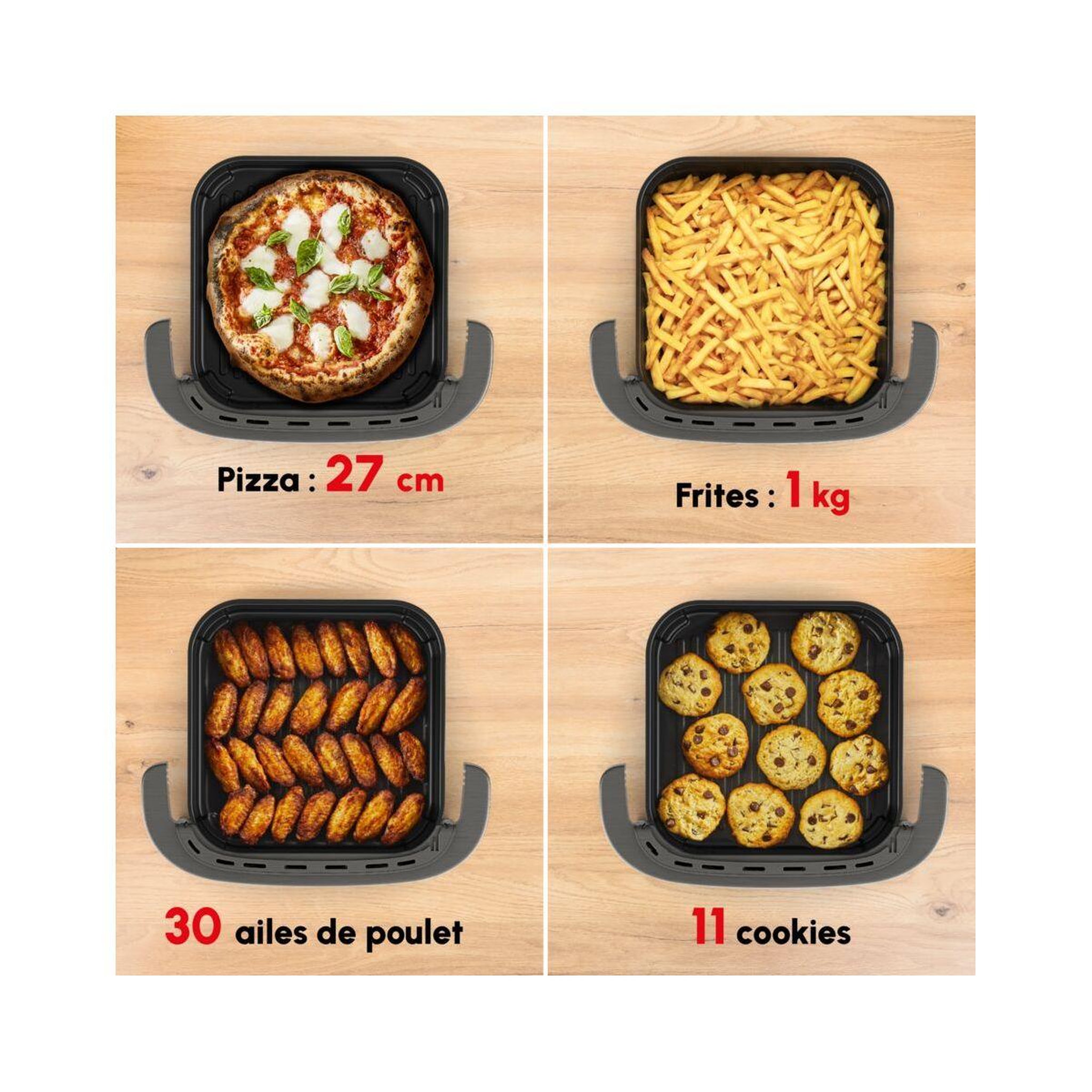Voir la diapositive 4 : MOULINEX Friteuse sans huile Easy fry XL Surface 4,0L AL402HF0