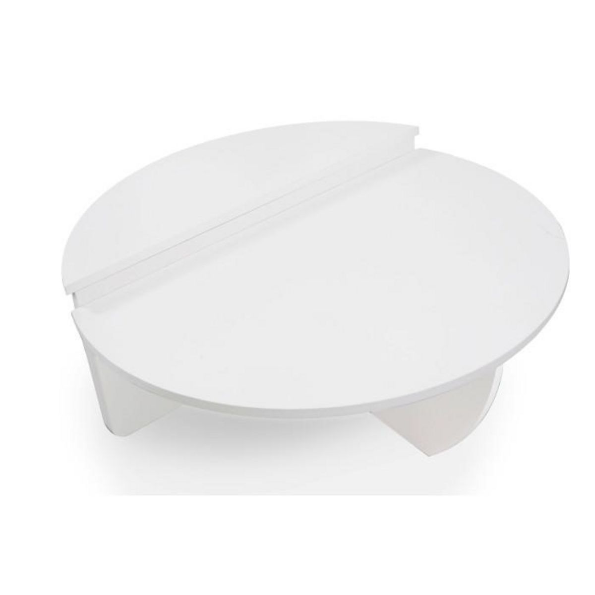 Paris Prix Lot de 2 Tables Basses Design  Armango  90cm Blanc