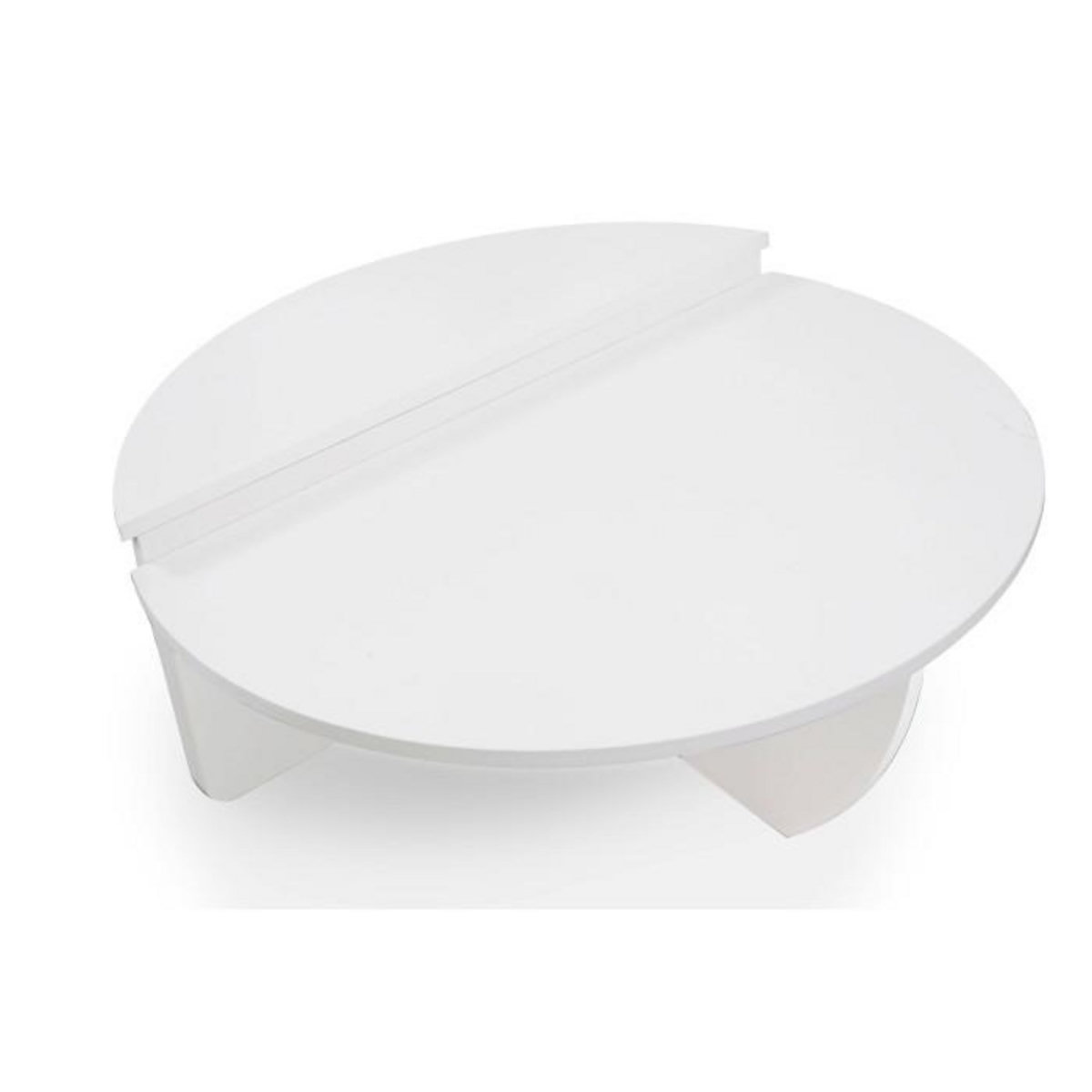 Paris Prix Lot de 2 Tables Basses Design  Armango  90cm Blanc
