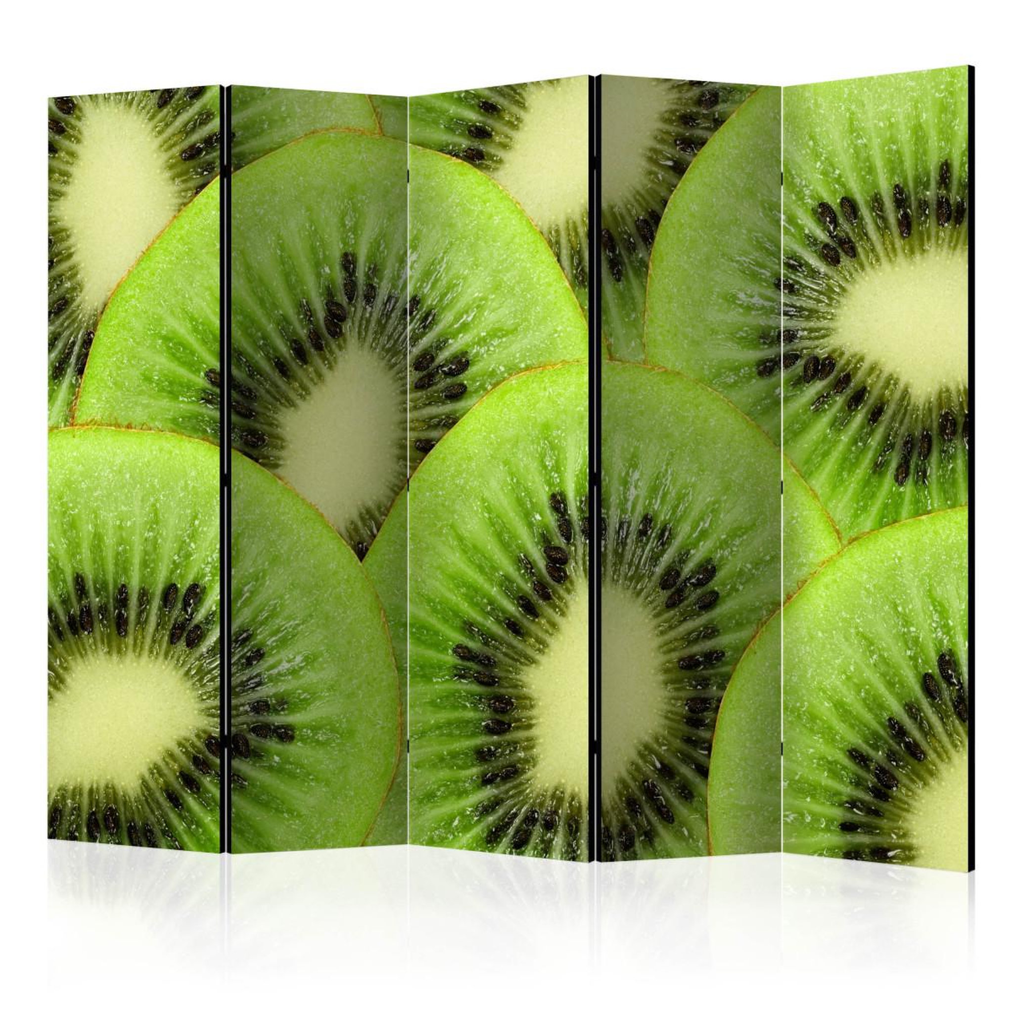 Paris Prix Paravent 5 volets  kiwi slices  172x225cm