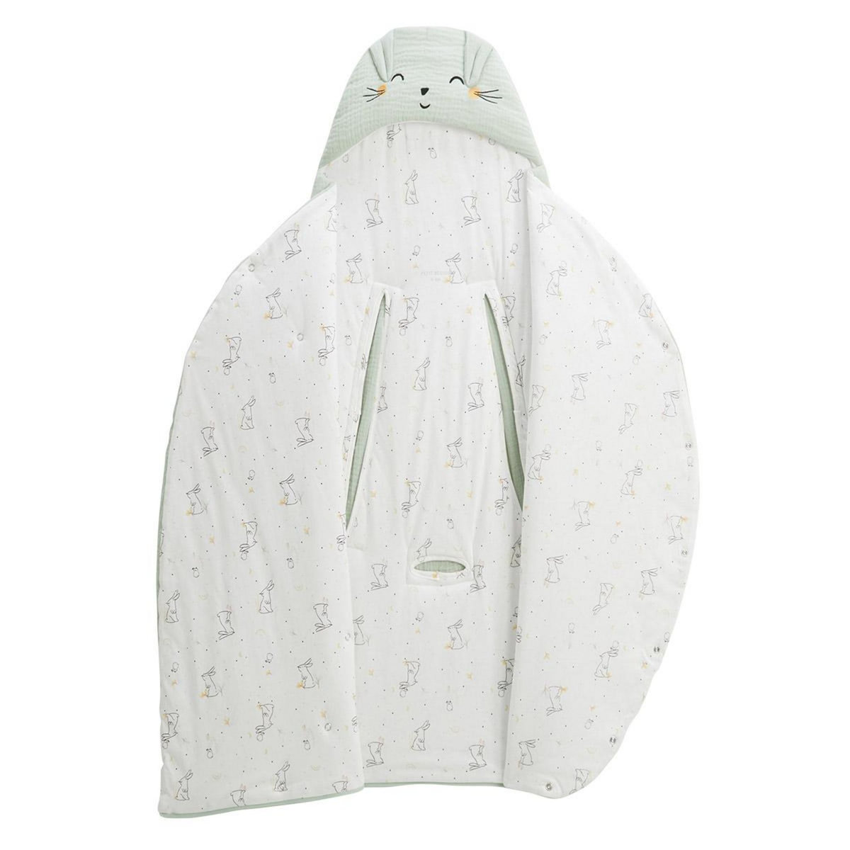 Petit Béguin Nid d'ange en gaze de coton Hello Baby