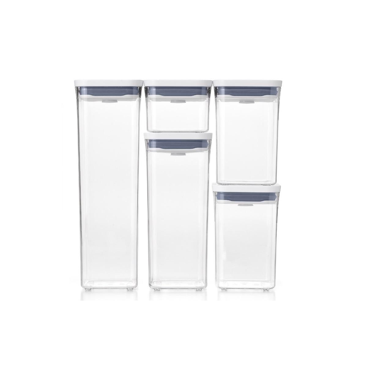 OXO Boîte alimentaire hermétiques 0,4l, 1l, 1,6l et 2,1l - OX11235900