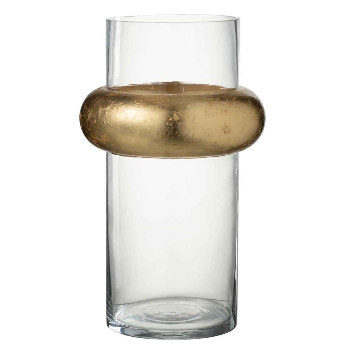 Paris Prix Vase Design  Bague Cylindrique  35cm Transparent
