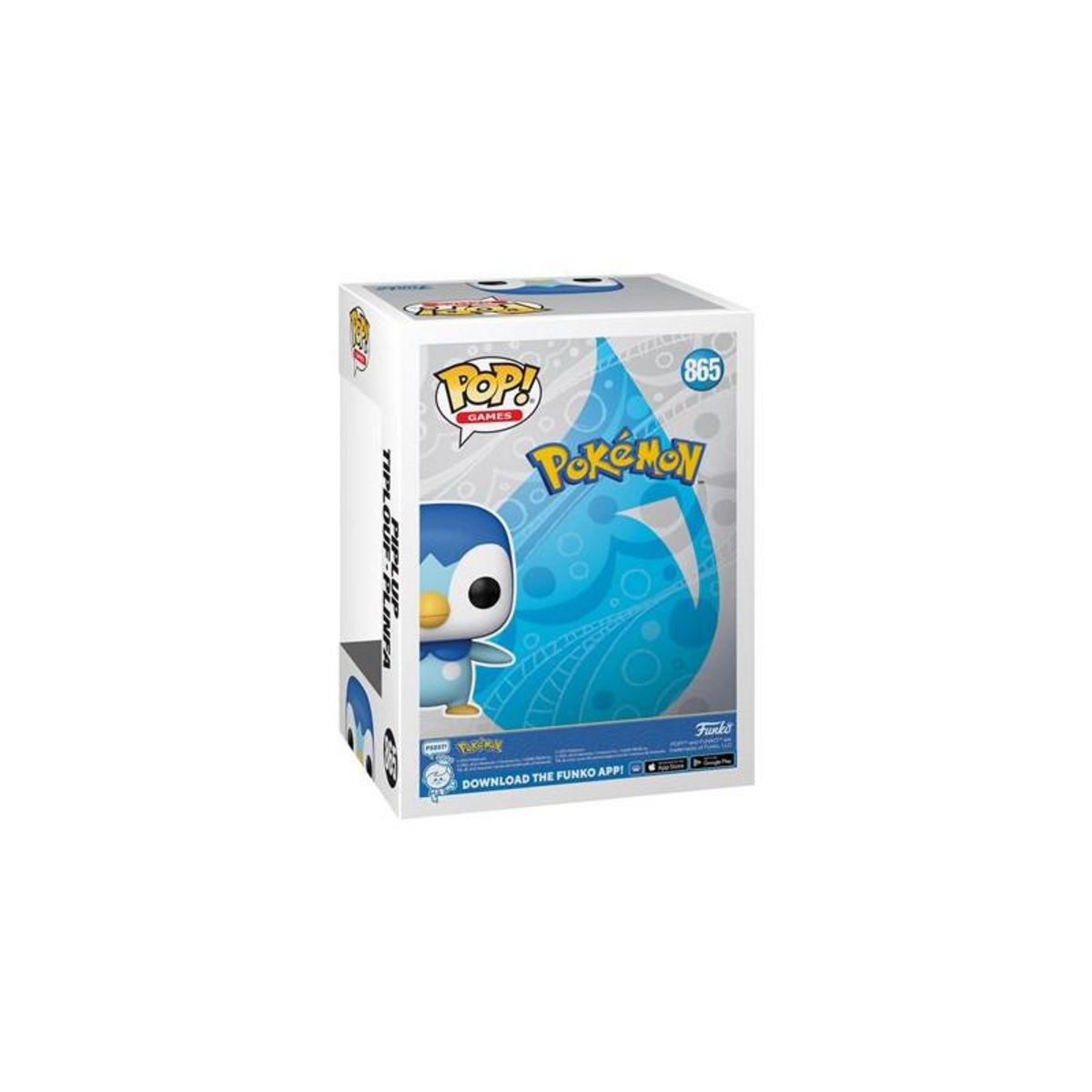 Funko Figurine Funko Pop Games Pokemon Piplup