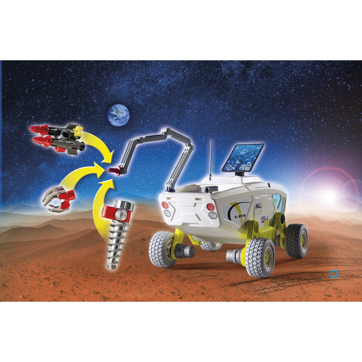 PLAYMOBIL 9489 - Space - Véhicule de reconnaissance spatiale
