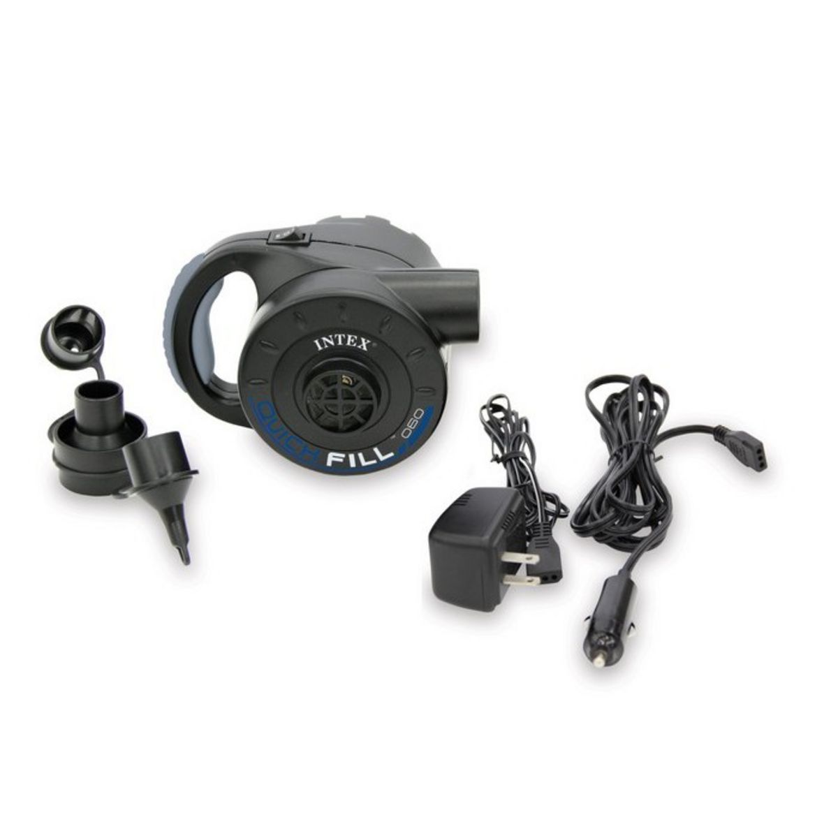 INTEX Gonfleur électrique rechargeable 12&220 volts