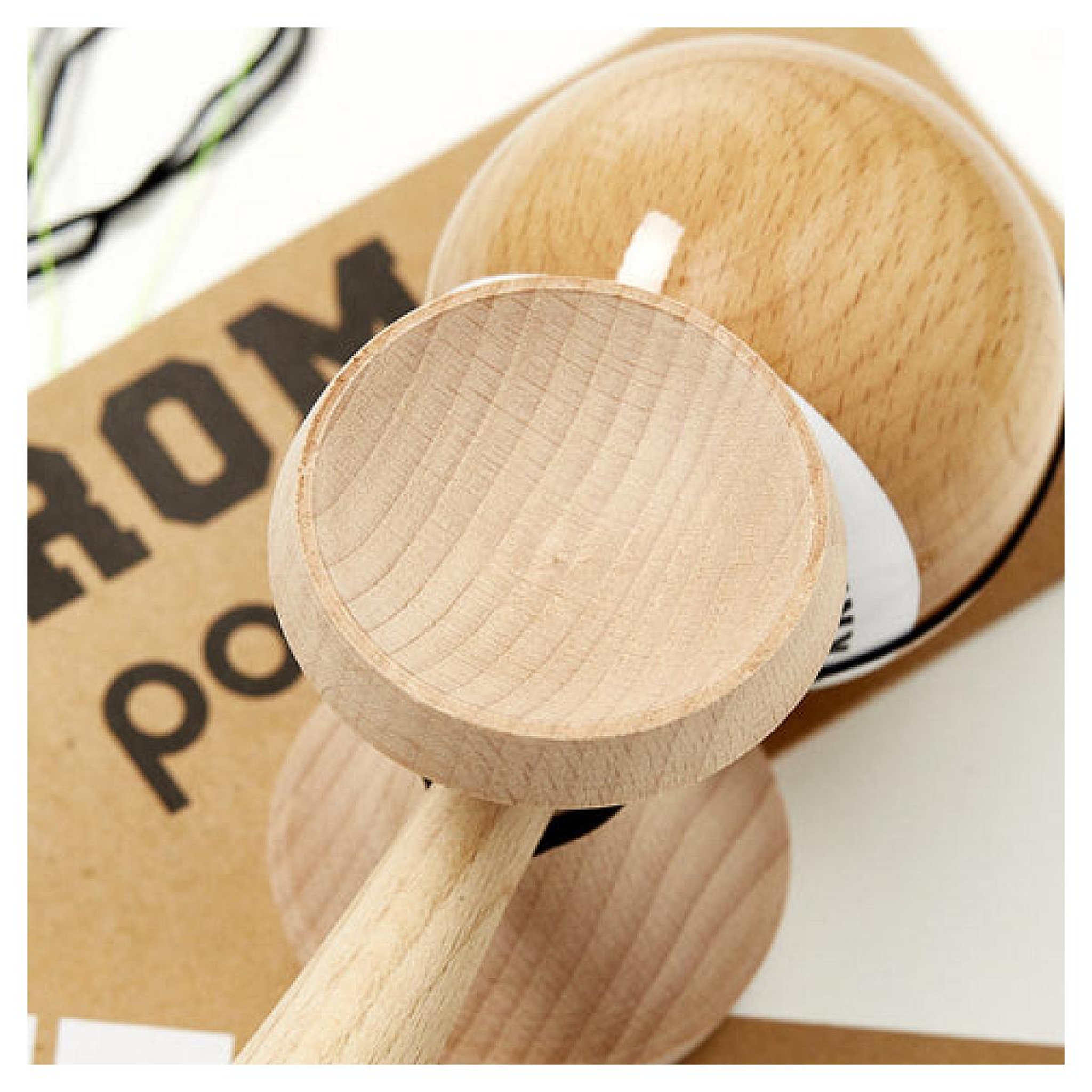 Voir la diapositive 3 : KROM KENDAMA Kendama - pop lol Naked en bois