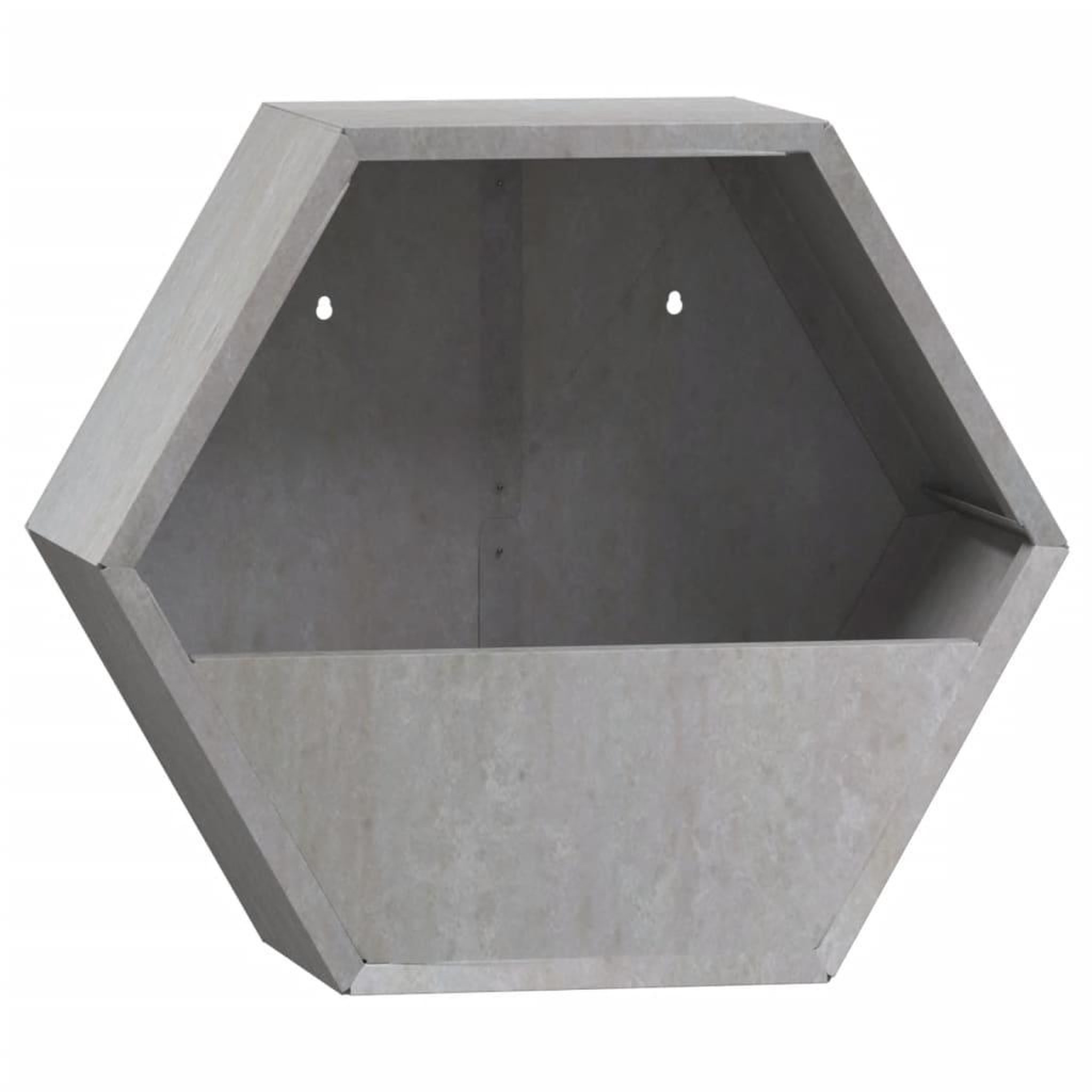 Voir la diapositive 4 : VIDAXL Jardinieres murales 2 pcs Rouille Acier corten 30x10x25 cm