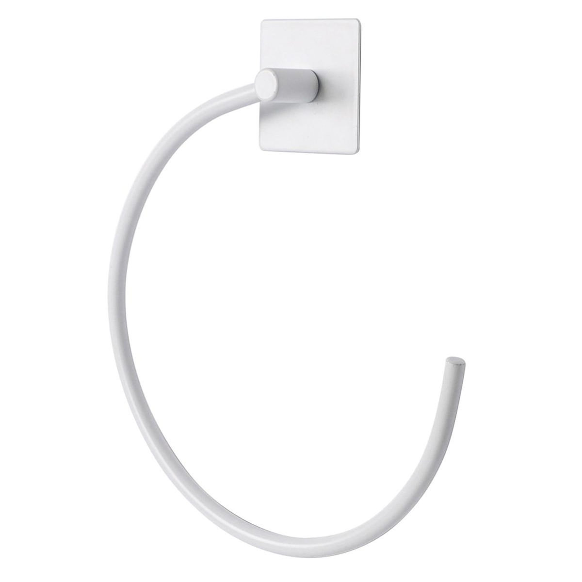 Paris Prix Anneaux Porte Serviette Adhésif  Fixeo  20cm Blanc