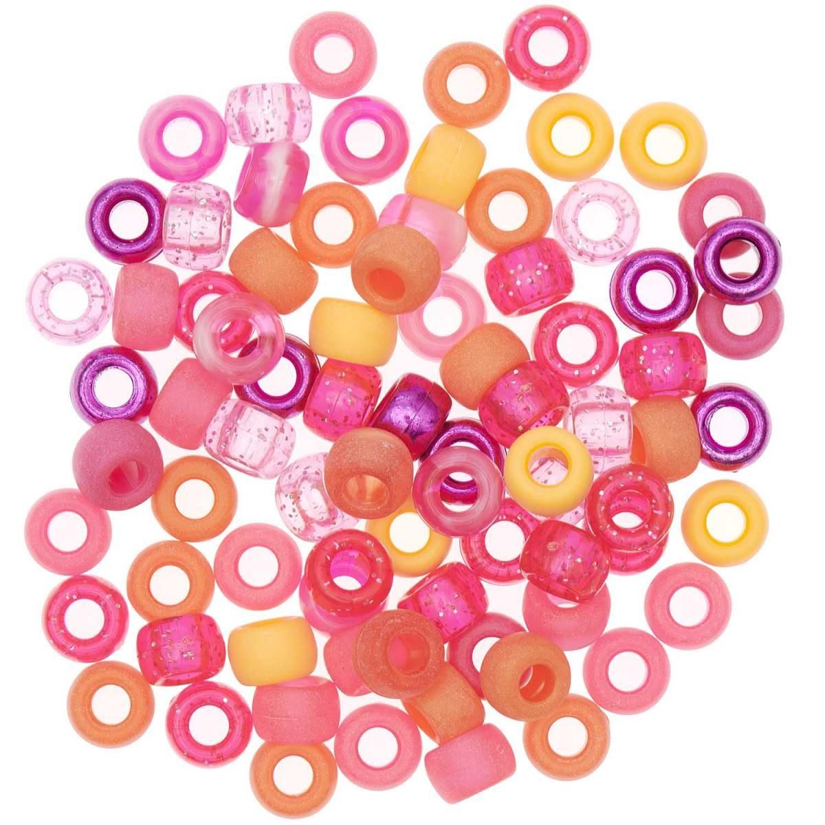 RICO DESIGN Itoshii pack de 80 perles Ponii baie mix