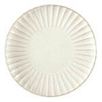 Paris Prix Lot de 6 Assiettes à Dessert  Vlora  21cm Beige