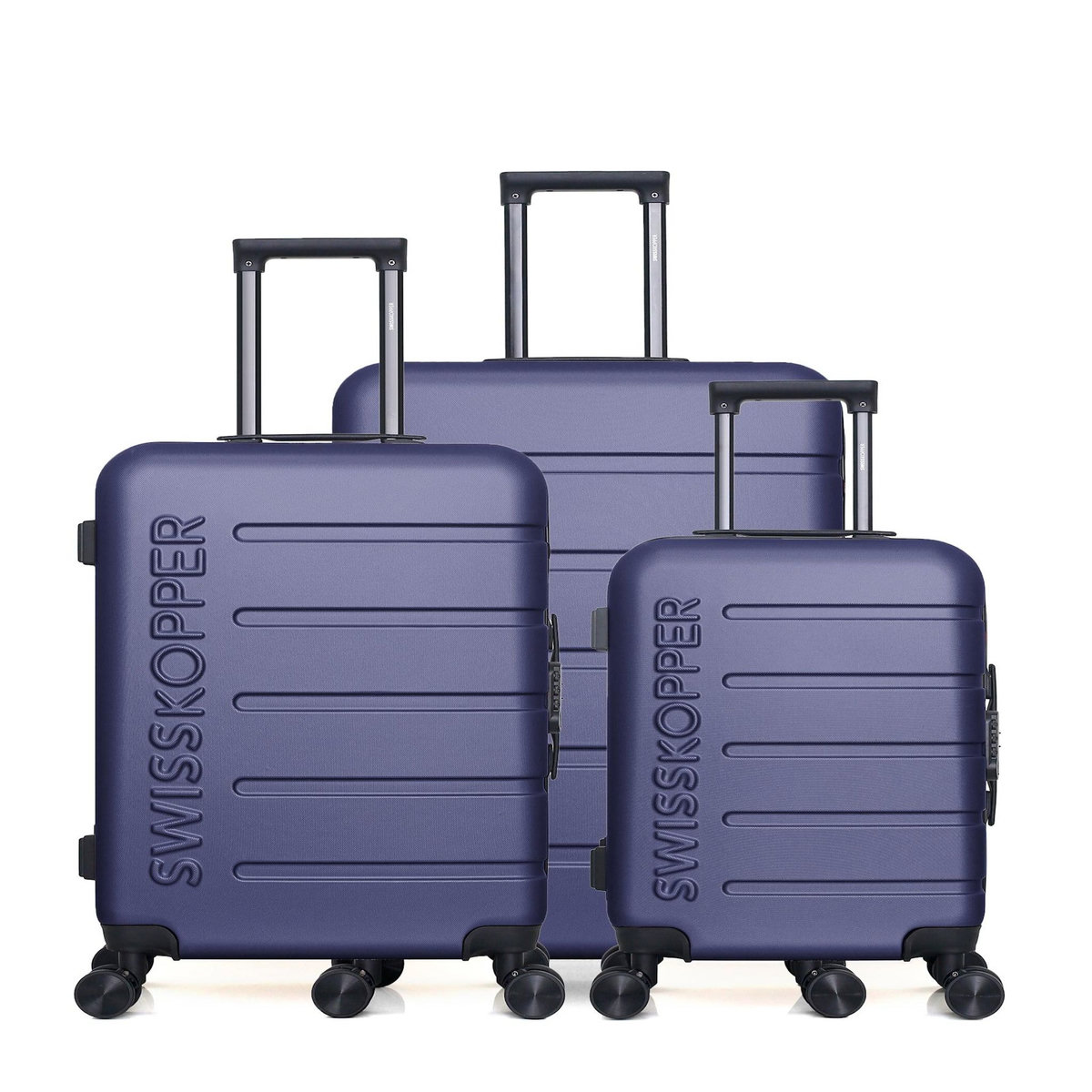 SWISS KOPPER SWISS KOPPER  -  Lot de 3  -  Valise grand format, valise weekend et valise cabine AIGLE