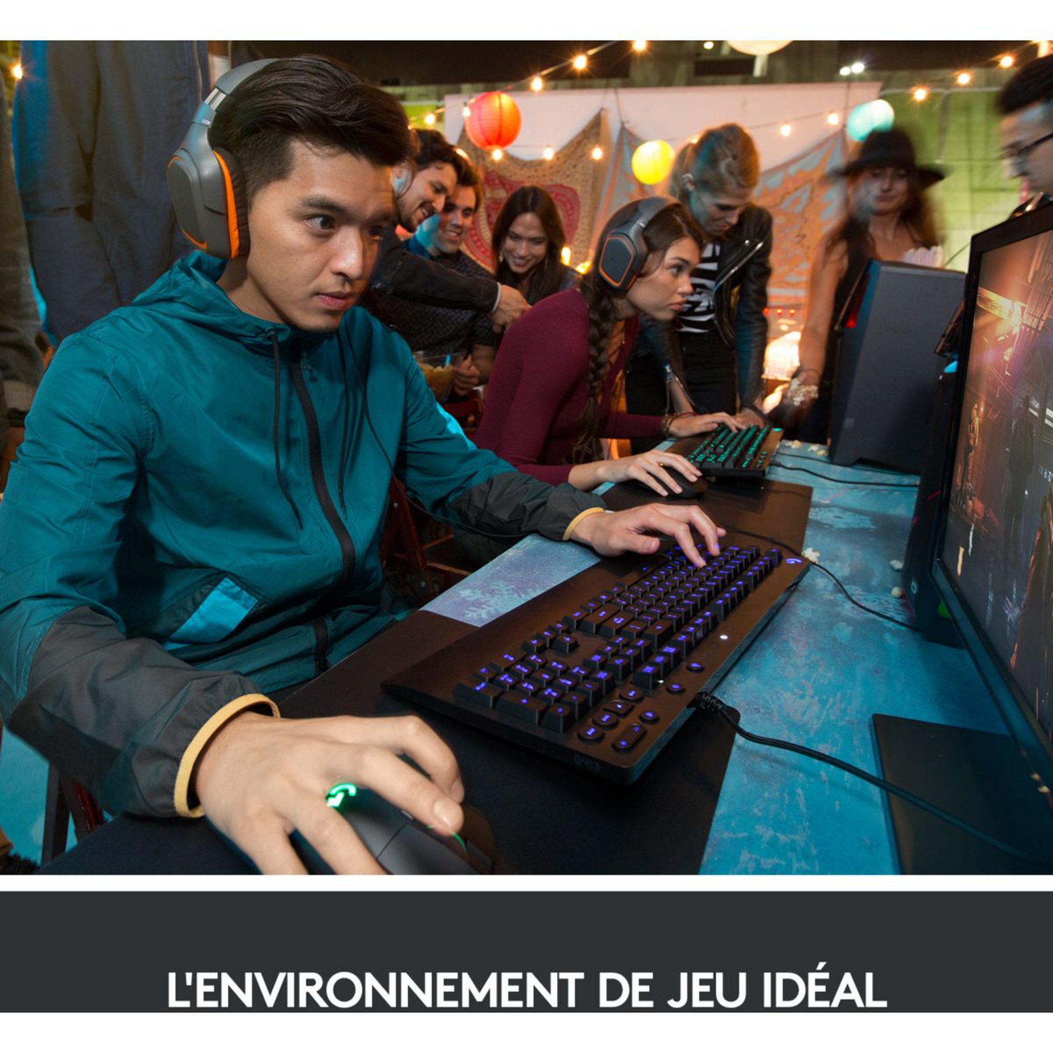 Voir la diapositive 2 : Logitech Souris gamer G403 Hero