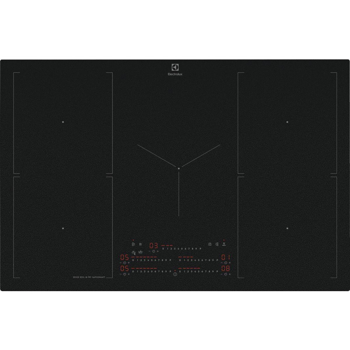 ELECTROLUX Plaque induction EIS87553IZ SaphirMatt 80cm