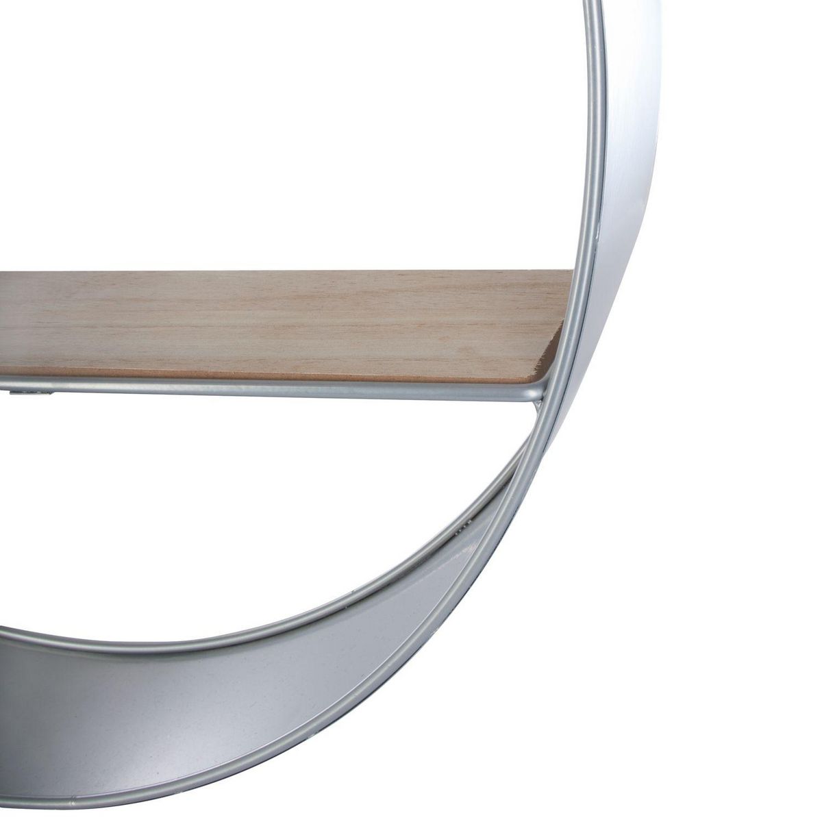 ATMOSPHERA Etagère murale Retro - Diam. 55 cm - Gris