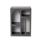 Habitat et Jardin Buffet en bois  Lessa  - 80 x 37 x 74 cm - Gris anthracite