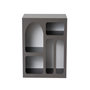 Voir la diapositive 1 : Habitat et Jardin Buffet en bois  Lessa  - 80 x 37 x 74 cm - Gris anthracite