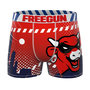 Voir la diapositive 4 : FREEGUN Lot de 3 boxers homme La vache qui rit