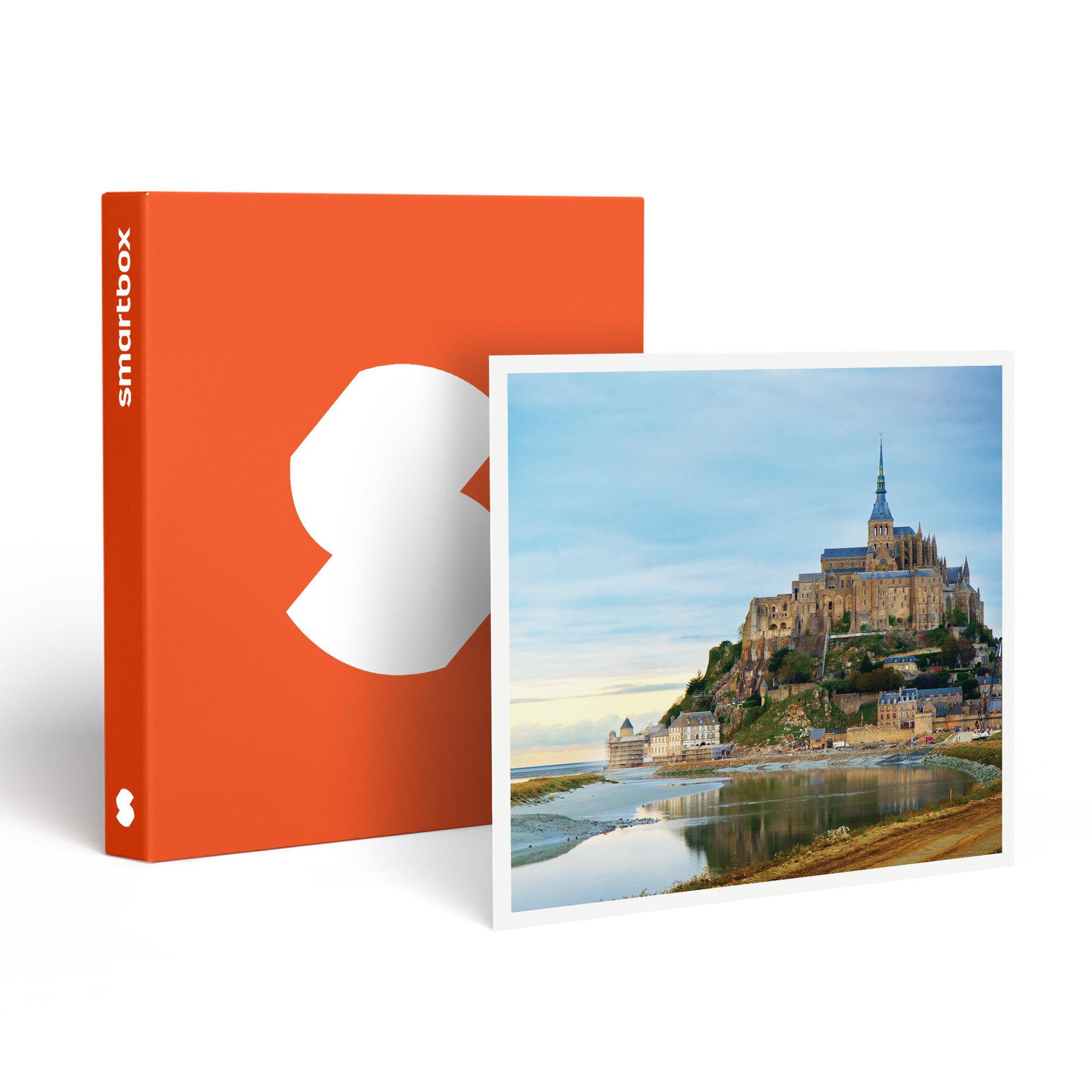 Smartbox Visite guidée du Mont Saint-Michel de 2h pour 2, son abbaye et son village médiéval - Coffret Cadeau Multi-thèmes