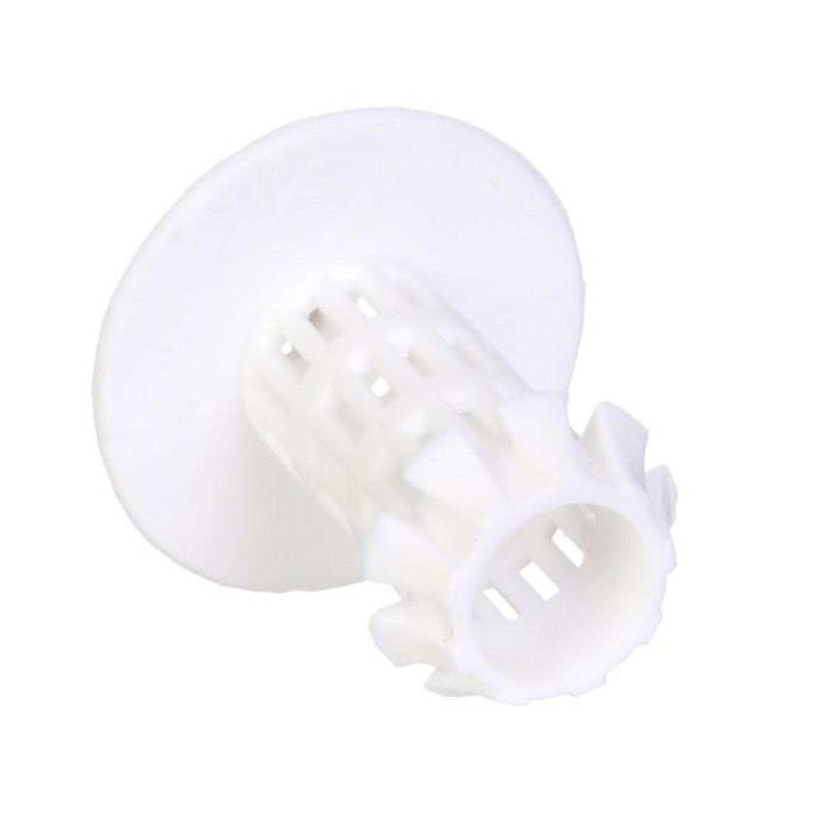 Paris Prix Attrape Cheveux pour Évier  Silicone  4cm Blanc