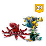 Voir la diapositive 4 : LEGO Creator 3 en 1 31130 La Mission du Trésor Englouti, Jouet d'Exploration Sous-Marine