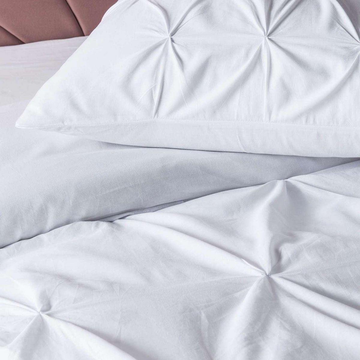 Douceur d'Intérieur Parure de lit LYNN - 100% coton