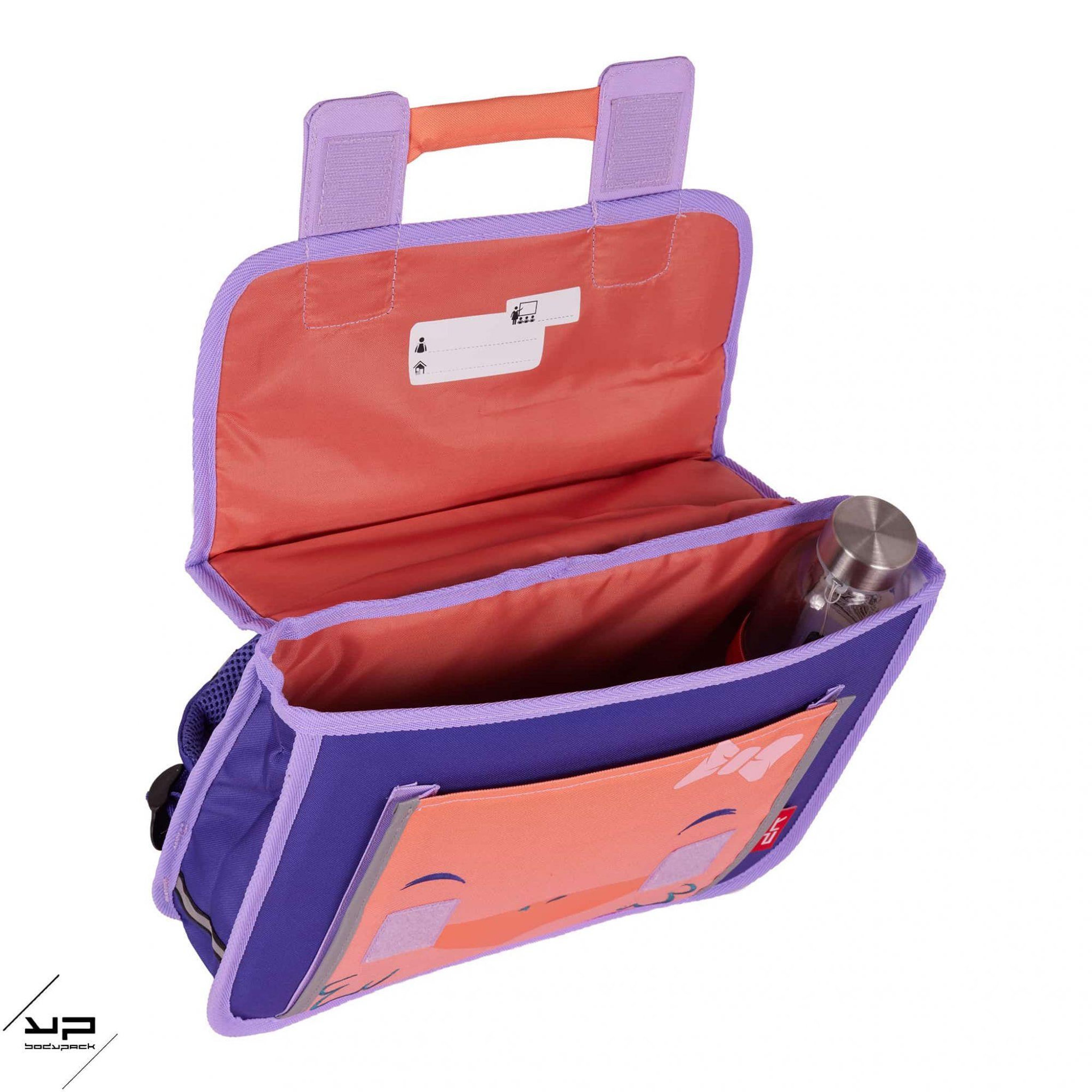 Voir la diapositive 4 : BODYPACK BODYPACK Cartable 32 cm recyclé Paon