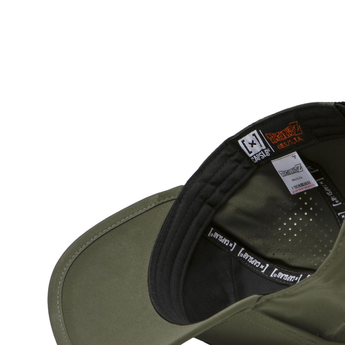 CAPSLAB Casquette 6 pans avec visière 3D