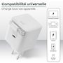 Voir la diapositive 4 : TNB Chargeur + câble GAN USB-C power delivery + cable 70cm