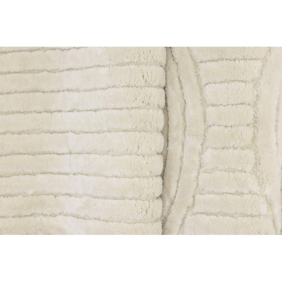 Paris Prix Tapis Déco Texturé  Niklas  200x290cm Blanc