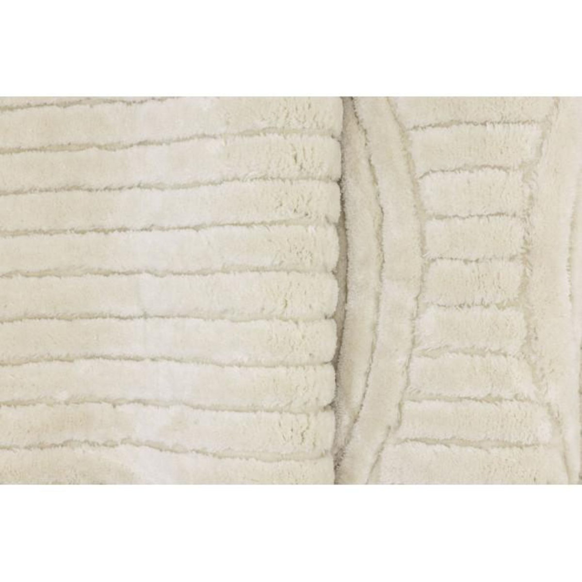 Paris Prix Tapis Déco Texturé  Niklas  200x290cm Blanc