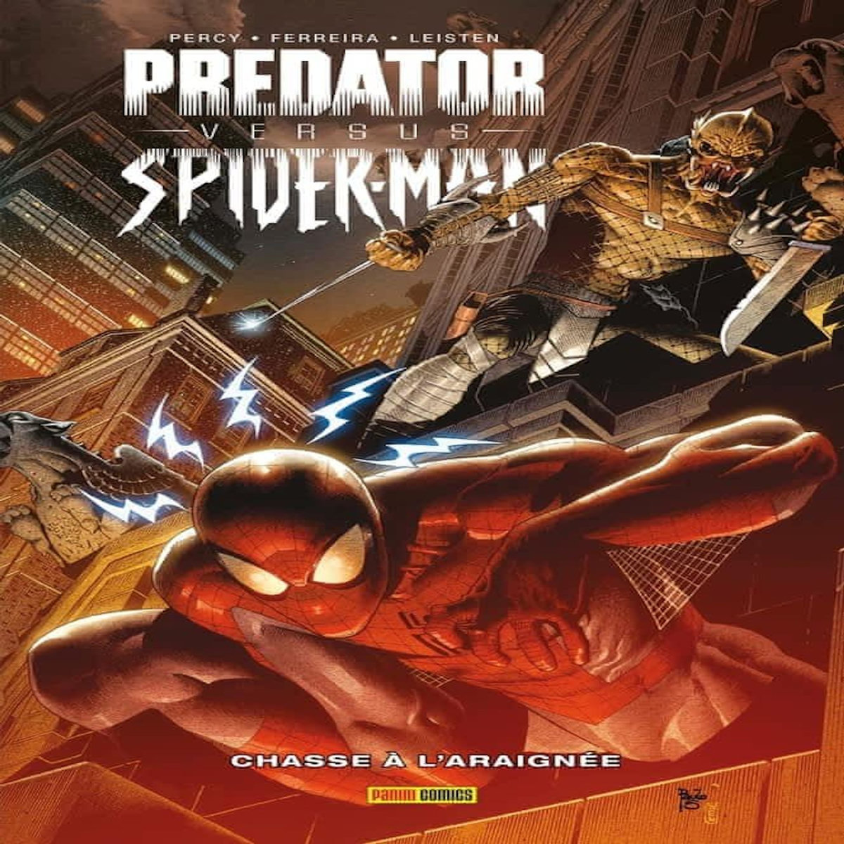 PREDATOR VERSUS SPIDER-MAN : CHASSE A L'ARAIGNEE, Percy Benjamin