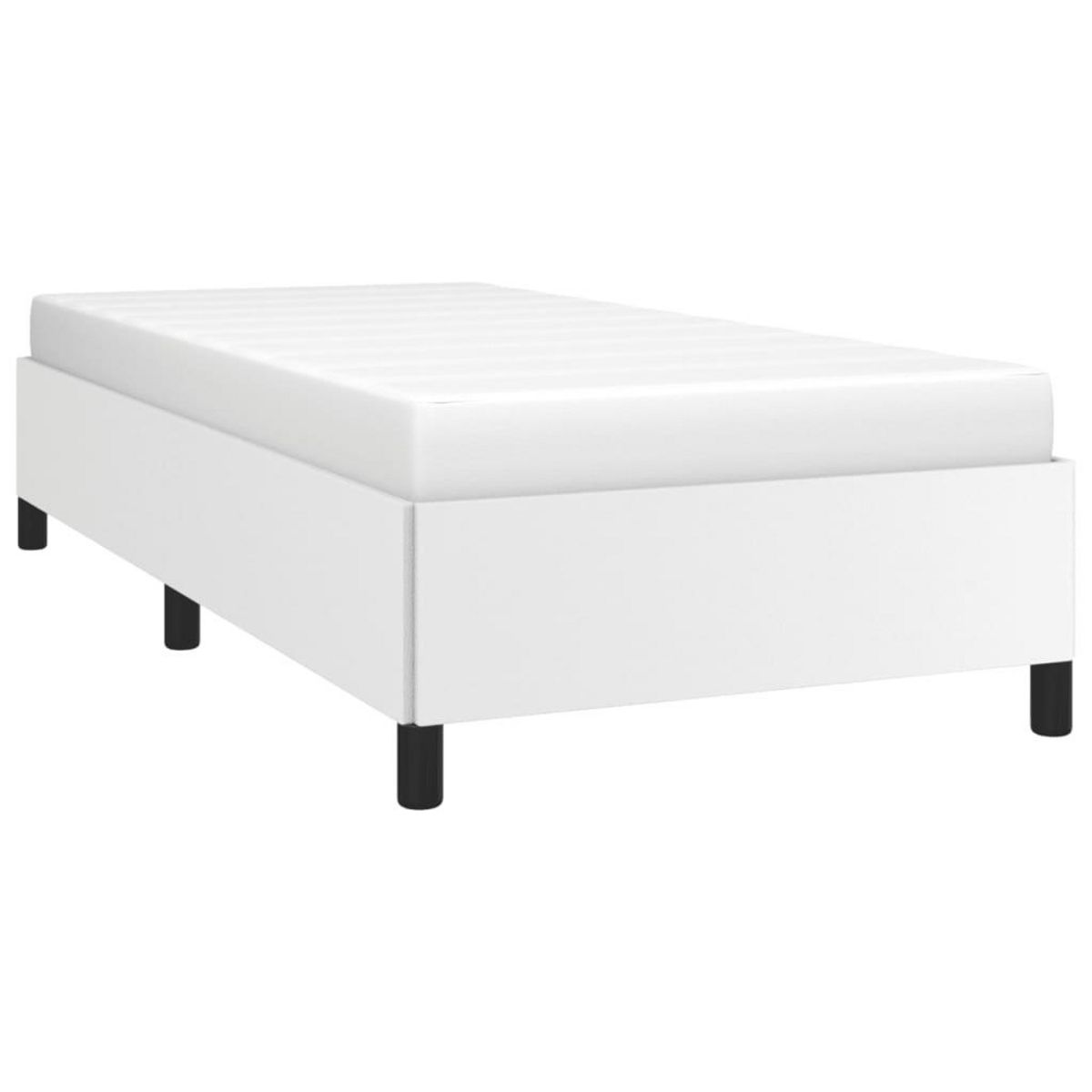 VIDAXL Cadre de lit sans matelas blanc 80x200 cm similicuir