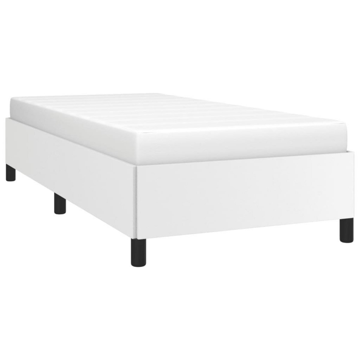 VIDAXL Cadre de lit sans matelas blanc 80x200 cm similicuir