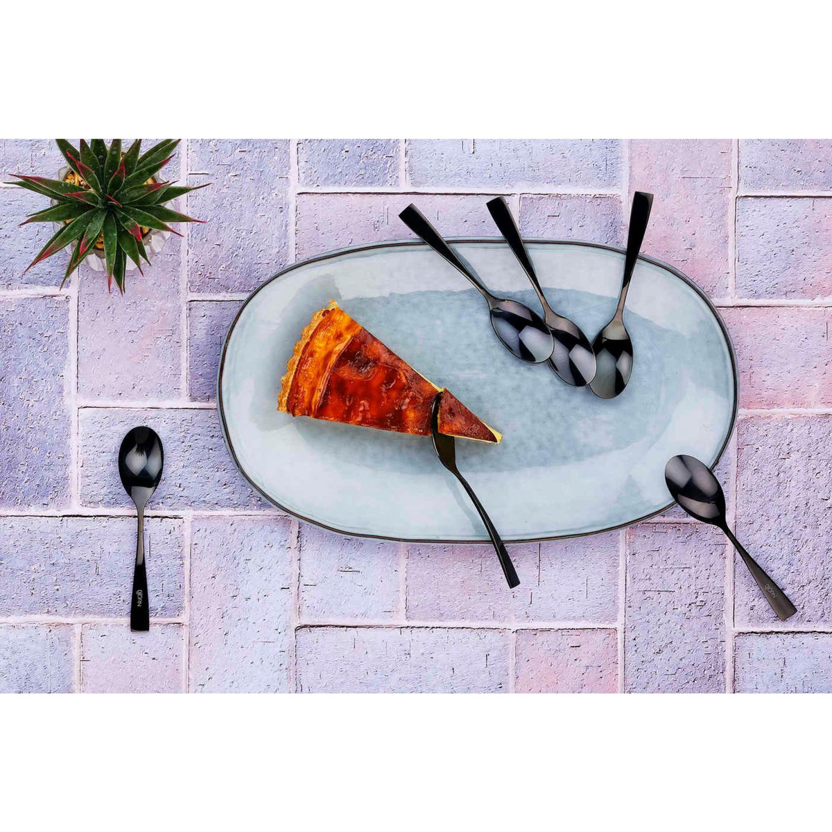 BJORN Coffret 6 petites cuillères SVEN - Black