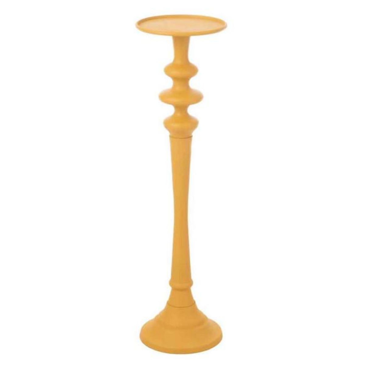 Paris Prix Bougeoir Rond Design  Vicky  84cm Ocre