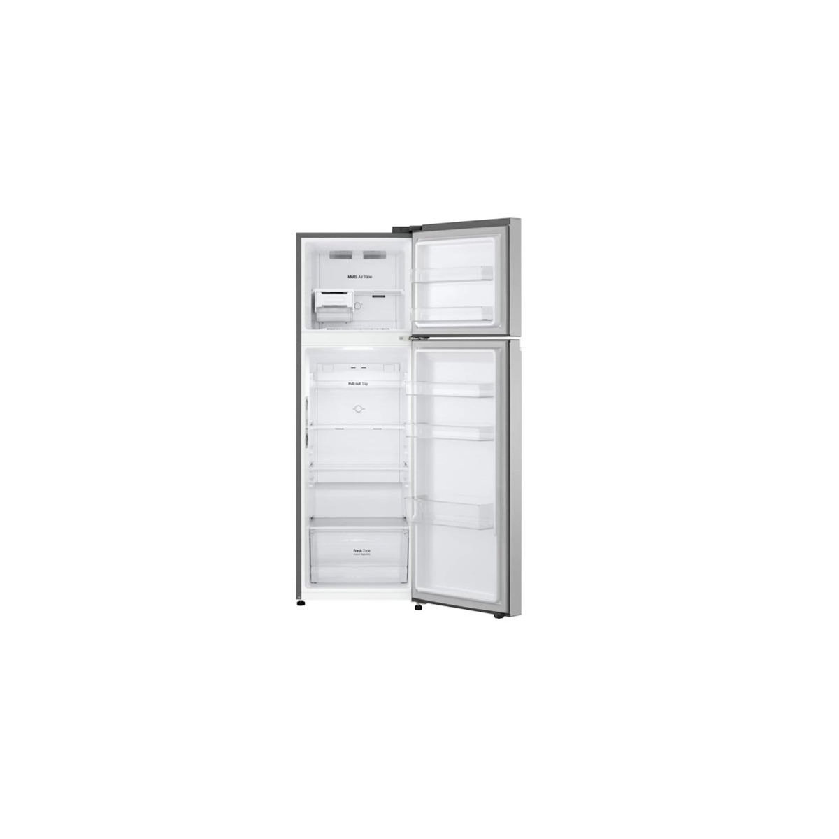 LG Réfrigérateur combiné 55.5cm 266l nofrost silver - GTBV20PYGKD