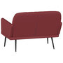Voir la diapositive 5 : VIDAXL Banc Rouge bordeaux 107x80x81 cm Similicuir