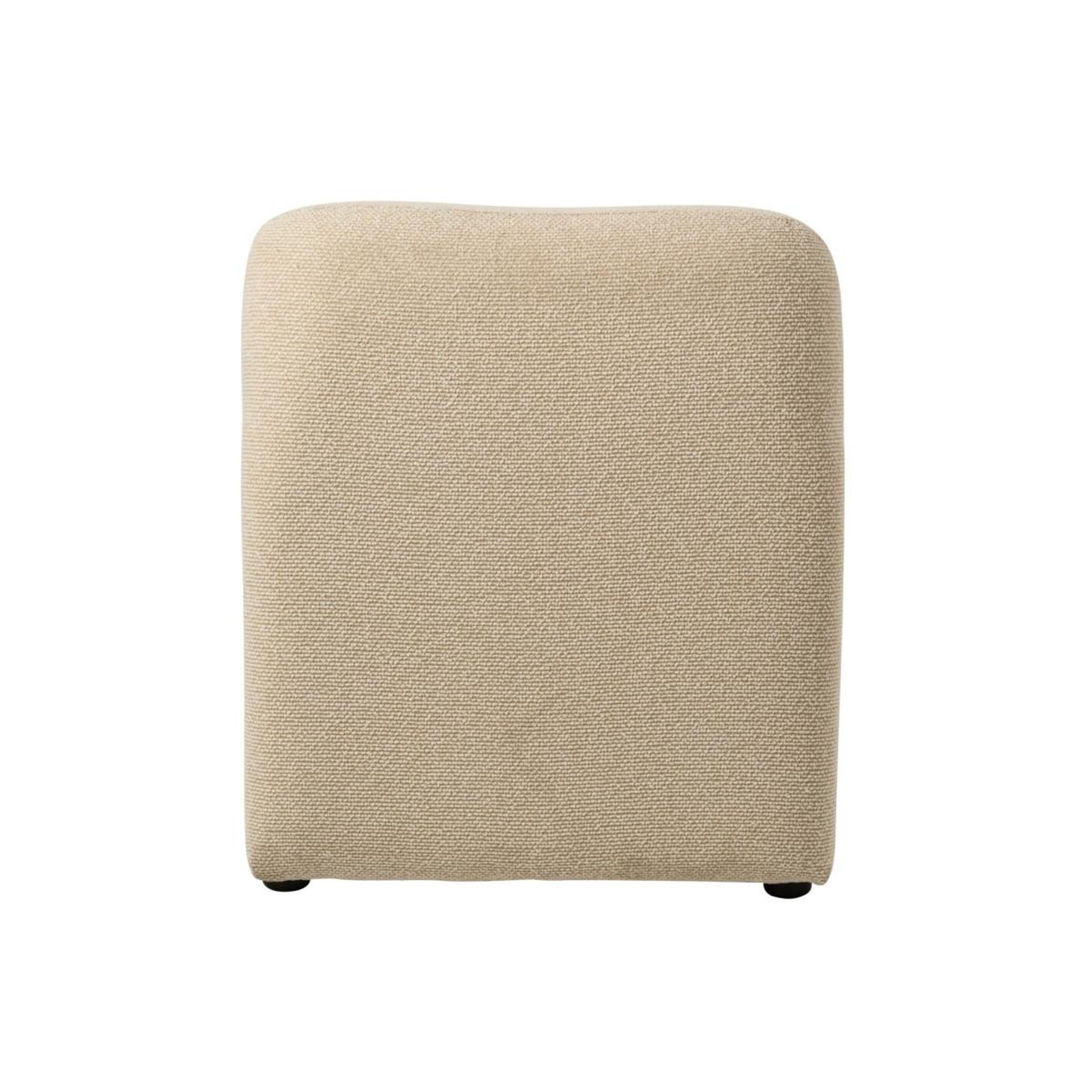 Voir la diapositive 4 : J-LINE Fauteuil design organique  margo  87cm écru