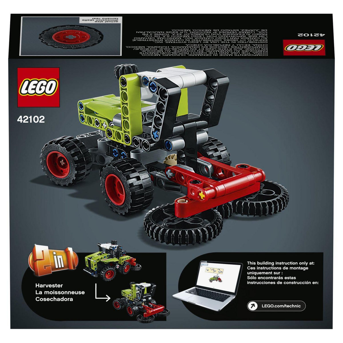 LEGO Technic 42102 - Mini Claas Xerion