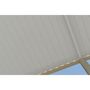 Voir la diapositive 9 : Pergola Bioclimatique autoportée 3x6 m - Aluminium - Effet  bois naturel/blanc -  VS OmBREA®
